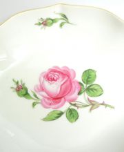 Schöne Schale von Meissen , Dekor Rosa Rose A2568