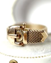 Antiker Ring aus 585/000 Gelbgold als Grtel/ Grtelring um 1900 B4119