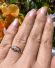 Englischer Art Deco Ring mit 0,27ct Diamanten aus 18ct Gelbgold + Platin A3159
