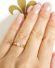 Englischer Art Deco Ring 0,25ct Brillanten Solitr 18ct Gelbgold A3312