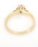 Englischer Art Deco Design Ring Solitr 0,40ct Brillanten 750/000 Gelbgold A3349