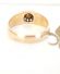 Antiker Jugendstil Ring 585/000 Gelbgold mit ca. 0,60ct Diamanten Solitr B3392