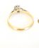 Antiker Art Deco Ring aus 18ct Gelbgold+ Platin 0,10ct Brillant Solitr B3444