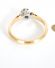 Antiker Art Deco Ring mit 0,15ct Brillanten aus 18ct Gelbgold + Platin B3447