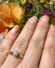 Antiker Art Deco Ring mit 0,15ct Brillanten aus 18ct Gelbgold + Platin B3447