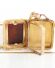 Antikes Art Deco Medaillon 585/000 Rotgold mit Gtterboten Hermes B3475