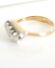 Antiker englischer Art Deco Ring mit Brillanten 18ct Gelbgold + Platin B3500