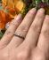 Englischer vintage Ring mit 0.26ct Brillanten aus 9ct Gelbgold B3570
