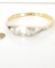 Antiker englischer Art Deco Ring 0,15ct Diamanten 750 Gelbgold + Platin B3543