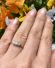 Antiker englischer Art Deco Ring mit Diamanten aus 9ct Gelbgold + Platin B3535