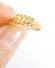 Antiker englischer Jugendstil Ring mit Diamanten 750 Gelbgold von 1912 B3598