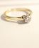 Edler vintage Ring mit 0,33ct Solitr Brillanten aus 750/000 Gelbgold B3775