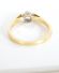 Antiker schner Ring mit 0,35ct Diamant Solitr aus 750 Gelbgold + Platin B3668