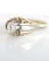 Antiker Art Deco Ring mit 0,33ct Brillanten Solitr aus 585 Gelbgold B3682