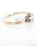 Antiker englischer Art Deco Ring 0,10ct Diamanten 750 Gelbgold + Platin B3706