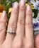 Antiker englischer Art Deco Ring 0,35ct Diamanten 750 Gelbgold  B3666