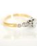 Antiker schner Ring mit 0,25ct Brillanten Solitr aus 750/000 Gelbgold B3735