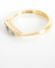 Wunderschner antiker Art Deco Ring mit Diamanten + Saphiren 750 Gelbgold B3750