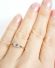Wunderschner antiker Art Deco Ring mit Diamanten + Saphiren 750 Gelbgold B3750