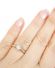 Antiker schner Ring 0,25ct Brillanten Solitr 750/000 Gelbgold + Platin B3744