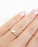 Zauberhafter Brillant Ring mit 0,25ct in 375/000 Weissgold + Gelbgold B3812