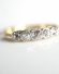 Antiker englischer Art Deco Ring 0,45ct Diamanten 750 Gelbgold + Platin B3903