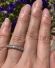 Englischer vintage Eternity-Memory Ring 0,27ct Brillanten 750 Gelbgold B3904