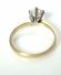 Schner vintage Ring mit 1ct Brillant - Solitr aus 750/000 Gelbgold B3911