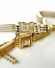 Art Deco Armband Wilhelm Mller Berlin 585 Gelbgold Turmalin + Diamanten B3952