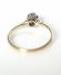 Antiker schner Ring mit 0,25ct Brillanten Solitr aus 750/000 Gelbgold B3965