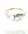 Toi et moi Art Deco Ring mit 0.50ct Brillanten 750/000 Gelbgold + Platin B3962