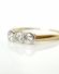 Antiker Art-Deco Ring aus 750/000 Gelbgold + Platin mit 0,55ct Diamanten B3991