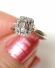 Hochwertiger vintage Ring aus 375/000 Weissgold mit 0,25ct Brillanten B3982