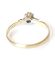 Englischer vintage Ring 0,33ct Brillanten Solitr in 750/000 Gelbgold B4017