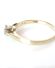 Englischer vintage Ring 0,33ct Brillanten Solitr in 750/000 Gelbgold B4017