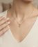 Sehr h�bscher vintage Anh�nger aus 375/000 Gelbgold mit 0,14ct Brillanten B4046