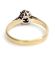 Antiker britischer Art Deco Ring 0,25ct Brillanten Solitr 750 Gelbgold B4043