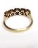 Antiker Art-Deco Ring aus 750/000 Gelbgold + Platin mit 0,35ct Diamanten B4064