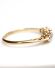 Antiker Art-Deco Ring aus 750/000 Gelbgold + Platin mit 0,48ct Diamanten B4114