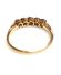 Antiker Art-Deco Ring aus 750/000 Gelbgold + Platin mit 0,48ct Diamanten B4114