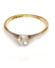 Antiker schner Ring mit 0,20ct Diamant Solitr aus 750/000 Gelbgold B4120