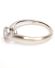 Kissing Diamonds vintage Ring 750/000 Weissgold mit 0,35ct Brillanten B4121