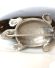 Dekorative antike Art Deco Brosche Schildkrte 800/000 Silber Markasite B4096