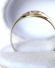 Antiker Ring mit Rubin und Diamanten aus 585/000 Gelbgold B4129