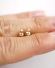 Sehr schne Ohrstecker aus 375/000 Gelbgold mit 0,05ct Brillanten B4131