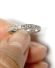 Wertvoller Voll Memory Art Deco Ring aus Platin mit 0.50ct Diamanten B4136
