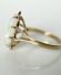 Schner englischer vintage Ring mit Edel-Opal in 375/000 Gelbgold B4137