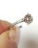 Edler antiker britischer Art Deco Ring 0.42ct Diamanten Platin + Gold B4146