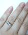 Edler antiker britischer Art Deco Ring mit 0.45ct Brillanten in Platin B4147