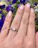 Antiker Art Deco Ring mit 0,50ct Brillanten Solitr aus 750/000 Gelbgold B4150